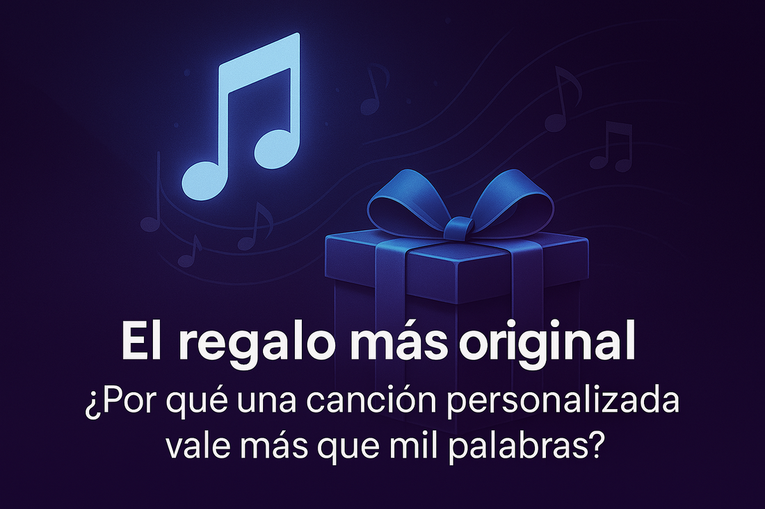 El regalo más original: ¿Por qué una canción personalizada vale más que mil palabras?