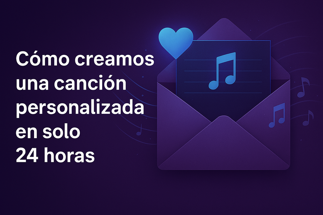 Cómo creamos una canción personalizada en solo 24 horas
